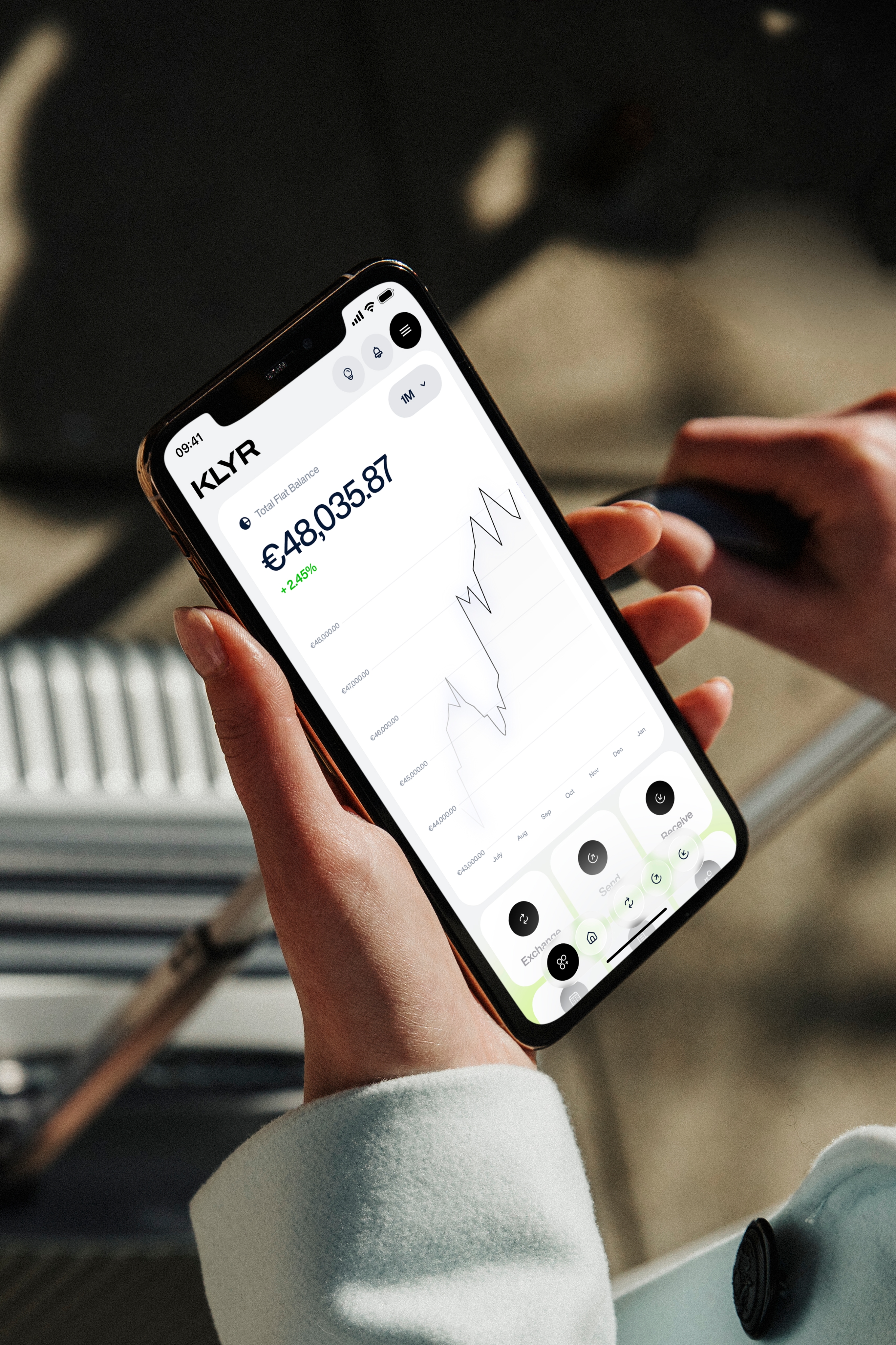 Néo-banque avec
KLYR